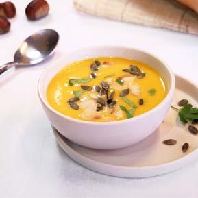 Recette OptiFibre® velouté butternut