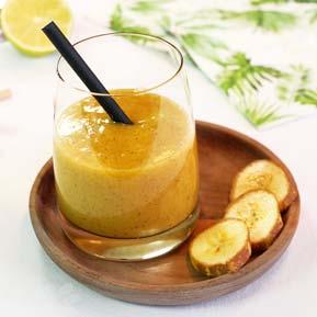 Recette OptiFibre® smoothie banane kiwi
