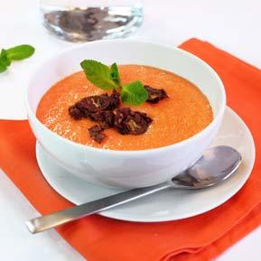 Recette OptiFibre® soupe de melon